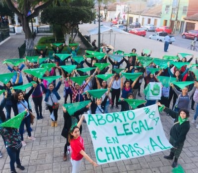 Piden aborto legal en Chiapas