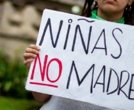 Niñas tienen que convertirse en madres porque les niegan la interrupción del embarazo