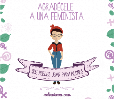 Soy feminista y eso no me quita lo femenina