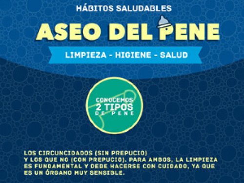 Salud sexual. La limpieza, higiene y salud de los órganos sexuales como el pene, es fundamental.